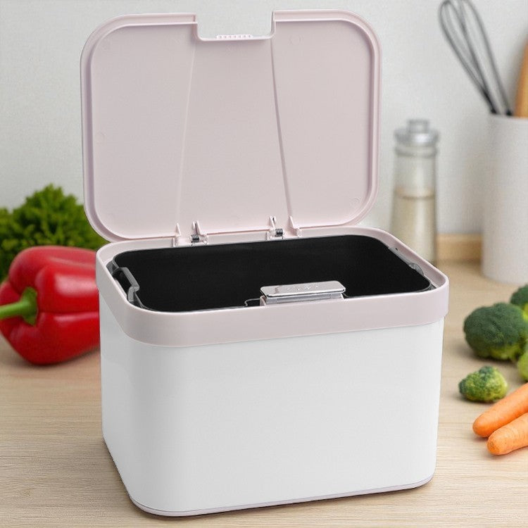 UUS! Brykkar bioprügikast 4,3L ║Roosa valge